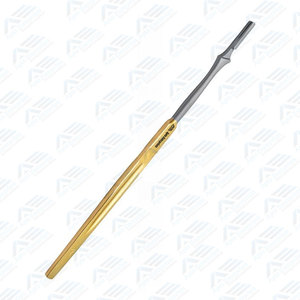 ด้ามมีดผ่าตัด ด้ามมีดสแตนเลส ด้ามมีดผ่าตัดเหล็กกล้าไร้สนิม อุปกรณ์การแพทย์ เครื่องมือตัด มีดผ่าตัด - Product Image 3