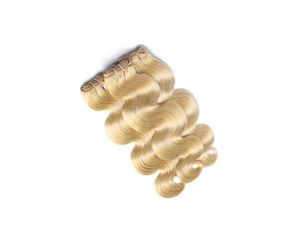 ผมต่อแบบเวฟอินเดียสีบลอนด์ธรรมชาติ เกรด Remy แบบ Double Drawn ต่อแบบ Machine Double Weft ความยาว 12a 26 นิ้ว - Product Image 3