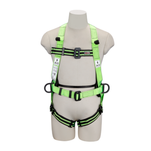 Harnais de sécurité complet réglable avec ceinture de protection antichute, anneaux en D pour taille, jambes et poitrine, équipement de sauvetage et d'escalade - Product Image 1