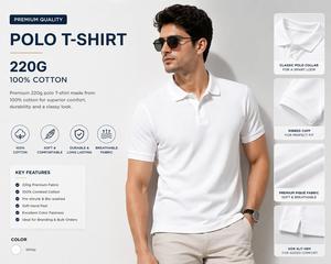 Primora Global 100% Cotton Woven Men's Casual Breathable <b>Shirt</b> 220 GSM Heavyweight | ODM Custom Logo <b>Half</b> Sleeve <b>Button</b> Front - Product Image 6