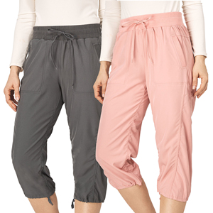 Midweight Polyester Men's Wholesale Supplier Professional Made Best <b>Material</b> Women Capri Pant Top Trending Breathable Capri - Product Image 1