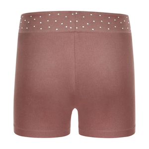 Custom Men Mid Rise Elastic Waist Crystal <b>Decorated</b> Front <b>Shorts</b> 100% Cotton Solid Anti-Wrinkle Fashion Casual OEM ODM Wholesale - Product Image 2