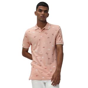 Nouveau tissu éponge 100% coton élégant pour hommes pour Polo T-Shirt pull surdimensionné confort couleur t-shirts Logo personnalisé imprimé solide - Product Image 1