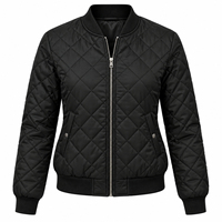 Blouson bomber d'hiver pour femme, grande taille, col montant, séchage rapide et respirant, fabrication pakistanaise, haute qualité, sur mesure
