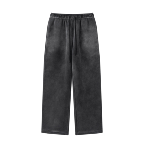 Pantalones Deportivos para Hombre, Personalizados, de Algodón Ecológico, Transpirables, de Secado Rápido, con Logotipo Bordado, Diseño Acampanado, Moda Urbana - Product Image 5