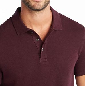 Premium Men's for Polo Shirt Classic Fit Algodón suave con patrón de estampado de características antiarrugas Moda mejor calificada para uso diario - Product Image 3