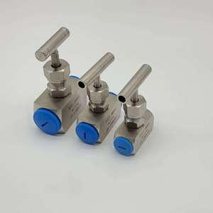 Vanne à aiguille manuelle avec levier, raccords NPT 1/2, 3/4, 1 pouce, haute température, résistante à la corrosion (huile, acide, eau), application générale - Product Image 3