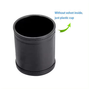 Nuevo vaso para dados de cuero de gamuza genuino de primera calidad para dados con peso, juegos de vasos para dados de cuero al por mayor, accesorio de juego - Product Image 3