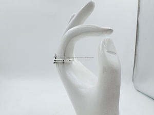 Elegante anillo apilable de plata 92,5 - Product Image 3