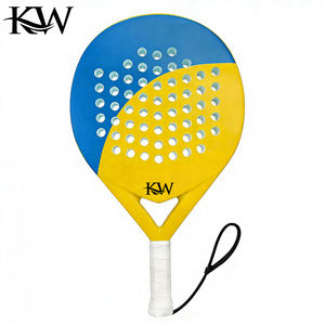 Raqueta de Pádel Ultraligera de Carbono con Malla de Fibra de Carbono y Poliéster - Product Image 3