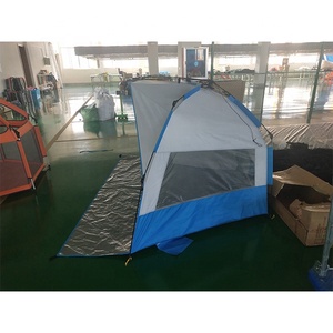Tente de plage automatique à cordon de serrage, auvent extérieur, protection solaire pour la pêche et le bord de mer, tente simple - Product Image 2