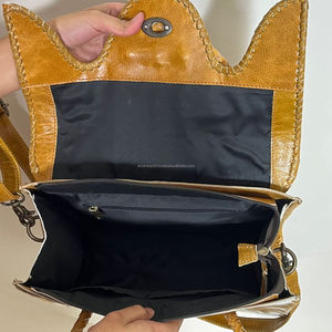 Nouveau Sac Fourre-tout en Cuir de Vachette à Poils 2026, Style Western, avec Concho Turquoise, Sac à Main en Cuir Véritable Gravé, Sac à Bandoulière pour Femme - Product Image 6