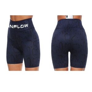 Stretchy Printed Eco-Friendly Fashion Gym Running Fitness Biker <b>Shorts</b> Sports High Waist Workout <b>Romper</b> Onesie Active Yoga Pants - Product Image 3