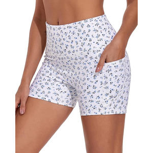 Shorts de yoga sculptants pour les fesses, taille haute pour un contrôle optimal du ventre et un soutien, tissu extensible sans coutures - Product Image 5