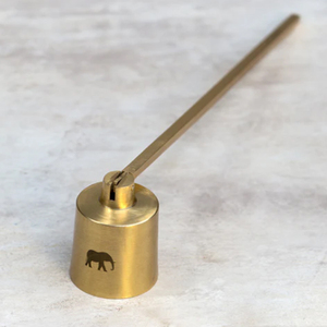 ที่ดับเทียนทองเหลืองแท้ รูปทรงระฆังทันสมัย ที่ดับเทียนโลหะ - Product Image 6
