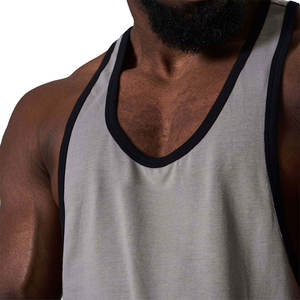 Débardeurs pour hommes grande taille, séchage rapide, respirants, pour la gym, la course et le fitness, personnalisables avec logo, en coton, débardeur musculaire décontracté - Product Image 3