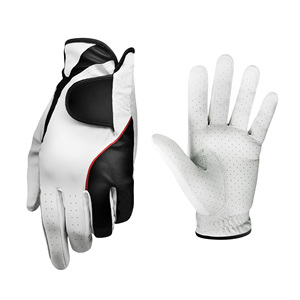 Gants de golf pour hommes personnalisables de haute qualité en cuir véritable Cabretta, doux, confortables, respirants, antidérapants, à doigts complets, pour la main gauche - Product Image 3