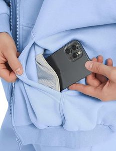 Vente en gros économique : Sweat à capuche zippé pour homme 300 g/m² en molleton de coton et polyester épais et respirant, style streetwear, avec logo personnalisé, pour l'hiver - Product Image 5