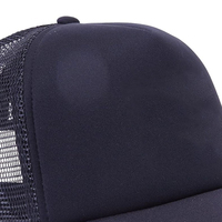 Topi Trucker Polos Berkualitas Tinggi Bordir Logo Custom, Aksesoris Fashion untuk Dewasa, Anak Laki-laki & Perempuan