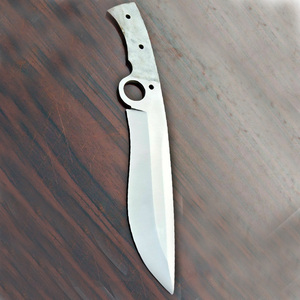 Custom Handmade Industrial DIY Stainless Steel Clip Point Straight Edge Blank Blade 14 Inches for Bowie Knife OEM/ODM/OBM - Product Image 5