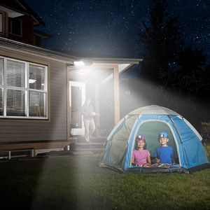 Lampada Solare da Parete con 33 LED COB, Impermeabile IP45, Controllo Remoto Wireless, Sensore di Movimento PIR per Illuminazione Esterna del Garage - Product Image 5