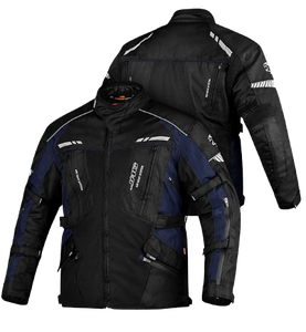 Unisex Touring <b>Motorcycle</b> <b>Jacket</b> CE Armor Cordura Fabric Waterproof Flame-Retardant UV Protection Breathable Dual-Sport Riding - Product Image 1