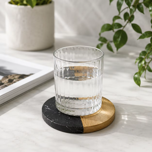 Round Handmade Natural Wood & Epoxy Resin <b>Coaster</b> <b>Set</b> From REHMAN CRAFT - Product Image 6