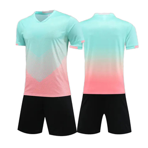 Nouvelle Arrivée Dernier Prix Maillot de Football Uniforme Couleur Unie Design Personnalisé Confortable Tenue de Football Vêtement Standard - Product Image 1
