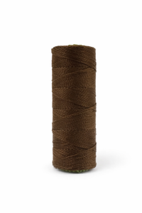 Cordel Trenzado de Nylon Color Chocolate, Cuerda de 16 Hilos, Cordón Resistente para Embalaje, Manualidades y Costura - Product Image 3