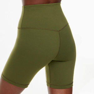 Shorts de sport respirants à séchage rapide, taille basse, effet froncé, haute élasticité, leggings de fitness sans couture pour femme - Product Image 4