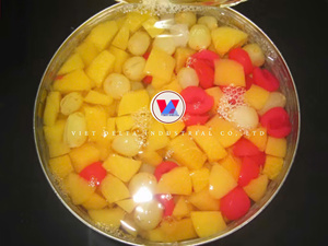 ผลไม้เขตร้อนกระป๋องคุณภาพสูง ผลิตในเวียดนาม - Product Image 3