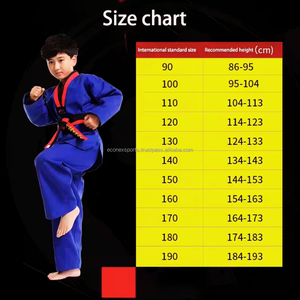 Vêtements d'arts martiaux personnalisés de haute qualité pour les enfants Karaté Jiu Jitsu Gi Costumes de pratique de Jiu Jitsu brésilien-Durable étiré lavé - Product Image 6