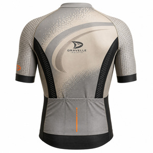 Maillot de Ciclismo OEM para Hombre, Sublimado, Transpirable, de Poliéster y Spandex, con Bolsillos Traseros, para Carreras en el Desierto - Product Image 3