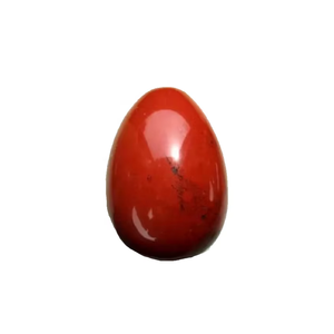 Huevo Yoni de Jaspe Rojo Natural, Huevo de Jade Semiprecioso para Protección Energética, Ejercicio Vaginal, Tallado con Diseño Feng Shui - Product Image 5