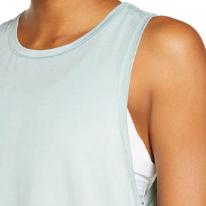 Débardeur tricoté pour femmes, col carré, froncé, couleur unie, respirant, décontracté, sans manches, longueur courte - Product Image 4