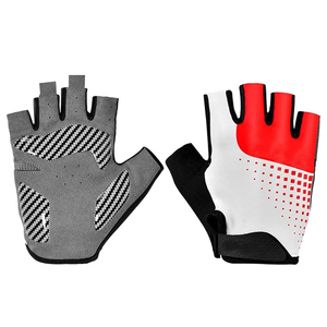 Gants de cyclisme unisexes demi-doigts de qualité supérieure, personnalisés, antidérapants, en néoprène et cuir, pour la pêche en extérieur et usage quotidien, durables - Product Image 2