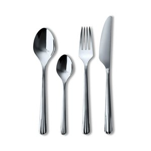 Minimalist Stainless Steel Flatware Set High Mirror Polish Fork <b>Knife</b> Spoon Teaspoon Dishwasher <b>Safe</b> Cutlery for Weddings Hotels - Product Image 1