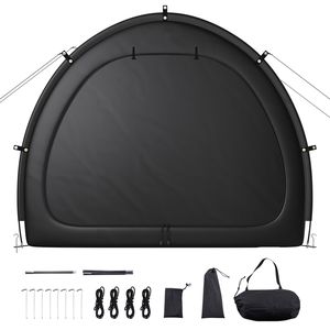 Tenda Spaziosa per Biciclette 4 Stagioni per 1-2 Bici con Finestra Ventilata e Design Impermeabile - Product Image 1