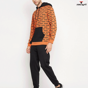 Conjunto Deportivo Informal con Capucha, 100% Algodón, Estampado Personalizado, para Hombre, Ligero, de Alta Calidad, Diseño 2 en 1, Ecológico - Product Image 2