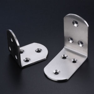 Support d'angle en acier inoxydable robuste, connecteur de support d'étagère, quincaillerie, équerres à 90 degrés - Product Image 2
