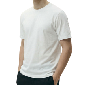 T-shirts en coton 100% personnalisés en gros, T-shirts surdimensionnés de grande qualité, impression de logo personnalisée, T-shirts pour hommes en grandes tailles, OEM en gros - Product Image 4