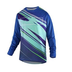 Jersey de Motocross, Traje de Carreras de Motos, MTB, ATV, DH, Dirt Bike, Ropa Deportiva Sublimada para Hombre, Jersey de Motocross Todoterreno - Product Image 1