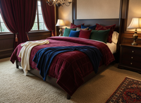 Cadre de lit moderne en bois de manguier écologique, taille Queen, meubles de chambre à coucher, fabrication artisanale sur mesure, OEM ODM, vente en gros, directement de l'usine