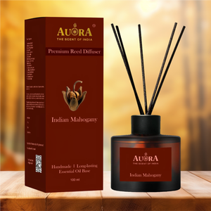Premium Natural Berries Handmade Glass <b>Reed</b> <b>Diffuser</b> Set 100 ml Rattan Sticks Long Lasting Essential Oil Base 100+ Indian Scents - Product Image 3