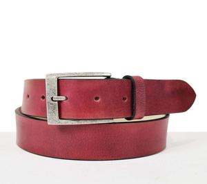 Ceinture unisexe tendance 2026 en cuir de vachette marron, durable, large, avec boucle en alliage, pour tenues décontractées, professionnelles et habillées - Product Image 1