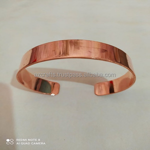 Best Quality Hammered <b>Copper</b> Cuff High Power <b>Copper</b> Bracelet - Product Image 5