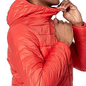 <b>Men</b>’s Winter Puffer Jacket OEM Wholesale Plus Size Warm Quilted Full Zip Bubble Padded Jacket Outdoor Casual Outerwear - Product Image 6