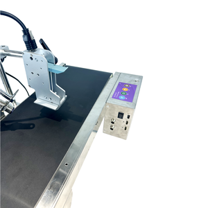 توريد المصنع حزام ناقل صغير محمول عالي الجودة مع طابعة Tij للطباعة دفعة لتاريخ الشعار - Product Image 3