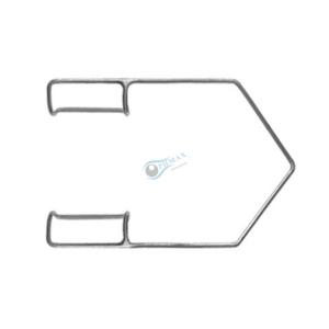 Espéculo de alambre delicado Barraquer para bebés con hojas de 9 mm, instrumentos quirúrgicos de acero inoxidable - Product Image 2