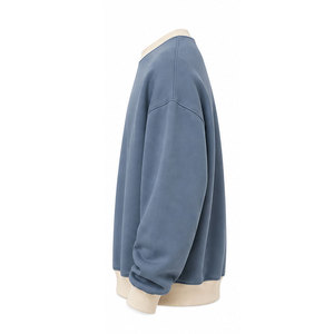 Sweat-shirt épais pour homme en molleton brossé à col rond avec tissu chaud pour un usage décontracté en hiver, les voyages et le quotidien - Product Image 6